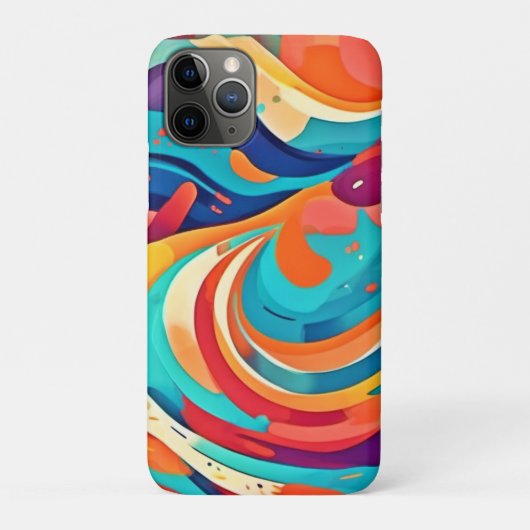 Coques Case-Mate iPhone Vibrant paysage de rêve Abstrait (Dos)