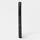 Coques Case-Mate iPhone Vibrant, rétro, simple, cool, tendance motif cube (Dos/Gauche)