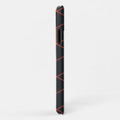 Coques Case-Mate iPhone Vibrant, rétro, simple, cool, tendance motif cube (Dos/Droite)