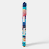Coques Case-Mate iPhone Vibrant Sunset Beach Vaves Design artistique (Verso / Droite)