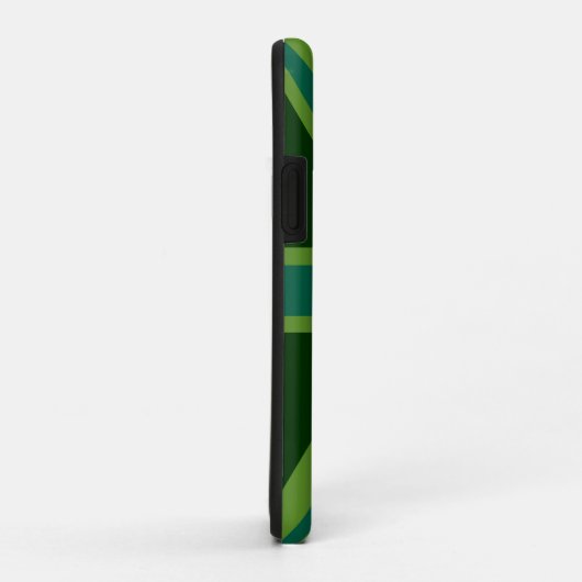 Coques Case-Mate iPhone Vibrant Union Jack Turquoise (Dos/Droite)