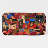 Coques Case-Mate iPhone Vibrant Vintage Crazy Quilt (Dos (Horizontal))