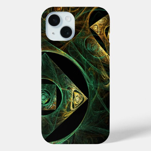 Coques Case-Mate iPhone Vibrations magiques Art Abstrait (Verso)