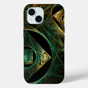 Coque Pour iPhone 15 Vibrations magiques Art Abstrait