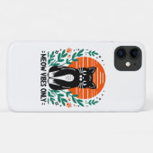 Coques Case-Mate iPhone vibrations miaou seulement (Dos (Horizontal))