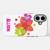 Coques Case-Mate iPhone Vibrations Tropicales Fluorescentes (Verso (horizontal))