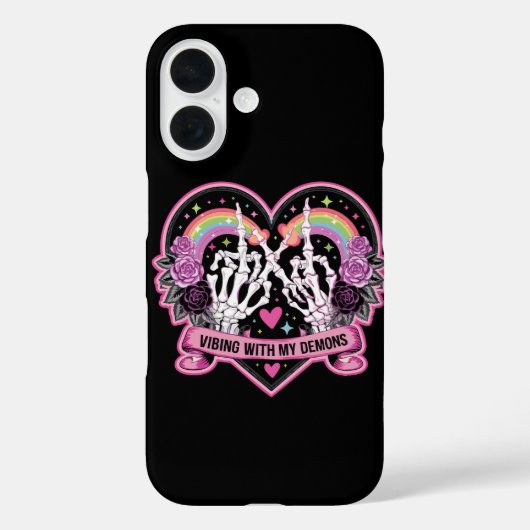Coques Case-Mate iPhone Vibrer avec mes démons (Verso)