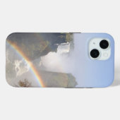 Coques Case-Mate iPhone Victoria Falls Rainbow Waterfall Photo (Verso (horizontal))