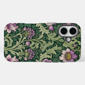 Coques Case-Mate iPhone Victorian Floral Wallpaper (Verso (horizontal))
