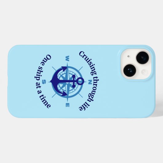 Coques Case-Mate iPhone Vie de croisière nautique (Verso (horizontal))