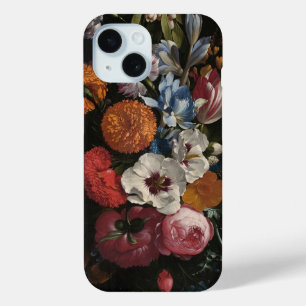 Coque Pour iPhone 15 Vie morte avec Bouquet de fleurs   Johan Johnsen