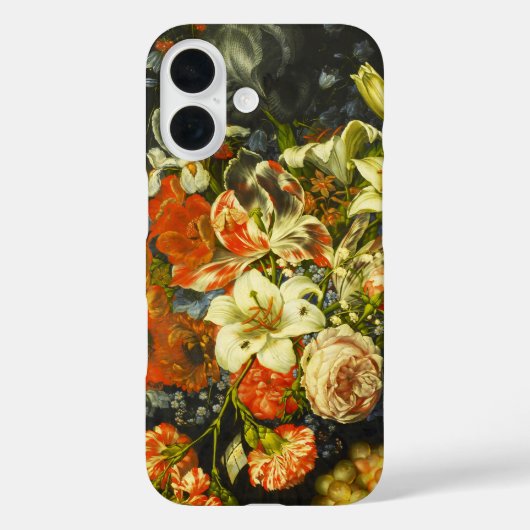 Coques Case-Mate iPhone Vie morte avec fleurs et fruits (Verso)