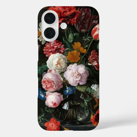 Coques Case-Mate iPhone Vie morte avec fleurs | Jan Davidsz de Heem (Verso)