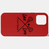 Coques Case-Mate iPhone Vie personnalisée de Red LAX (crosse) (Verso (horizontal))