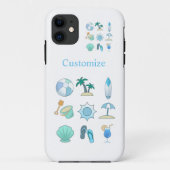Coques Case-Mate iPhone Vie sur la plage Thunder_Cove (Dos)