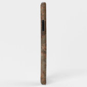 Coques Case-Mate iPhone Vieille copie de cuir de Faux (Dos/Droite)