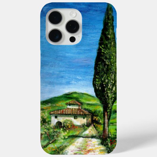 Coques Case-Mate iPhone Vieille ferme en Chianti / Paysage toscane (Verso)