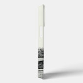 Coques Case-Mate iPhone Vieille fontaine dans le parc avec garçon sculpté (Verso / Droite)