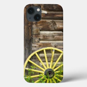 Case-Mate iPhone Case Vieille roue de chariot dans une vieille ville aur