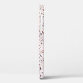 Coques Case-Mate iPhone Vieille texture terrazzo, motif d'hamper. (Verso / Gauche)