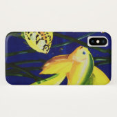 Coques Case-Mate iPhone Vieille vie marine Poisson, Poisson rouge fantaisi (Dos (Horizontal))