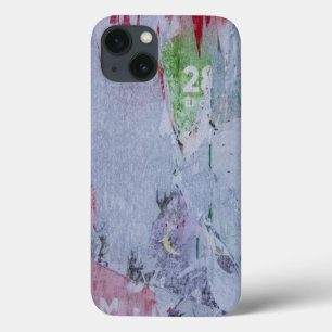 Case-Mate iPhone Case Vieilles affiches hiver look blanc vert gris rouge