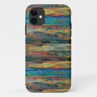 Vieilles planches en bois peint