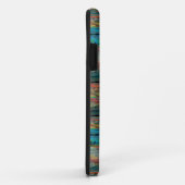 Coques Case-Mate iPhone Vieilles planches en bois peint (Dos/Droite)