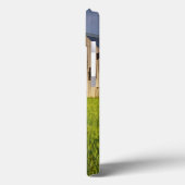 Coques Case-Mate iPhone Vielle grange en champ de blé de printemps (Verso / Gauche)