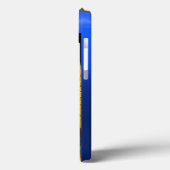 Coques Case-Mate iPhone VIERGE AVEC ENFANT ET ANGELS, Saphir Bleu (Verso / Gauche)