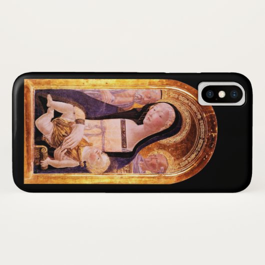 COQUES Case-Mate iPhone VIERGE AVEC ENFANT ET SAINTS (Dos (Horizontal))