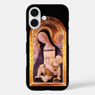 COQUES iPhone 16  VIERGE AVEC ENFANT ET SAINTS