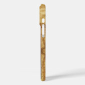 Coques Case-Mate iPhone VIERGE AVEC ENFANT Rouge Ruby Monogramme (Verso / Gauche)