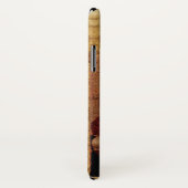 Coques Case-Mate iPhone VIERGE AVEC ENFANT Rouge Ruby Monogramme (Dos/Droite)