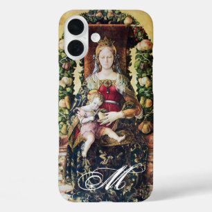 Coques iPhone 16 Plus VIERGE AVEC MONogramme ENFANT