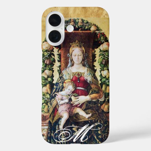 Coques Case-Mate iPhone VIERGE AVEC MONogramme ENFANT (Verso)
