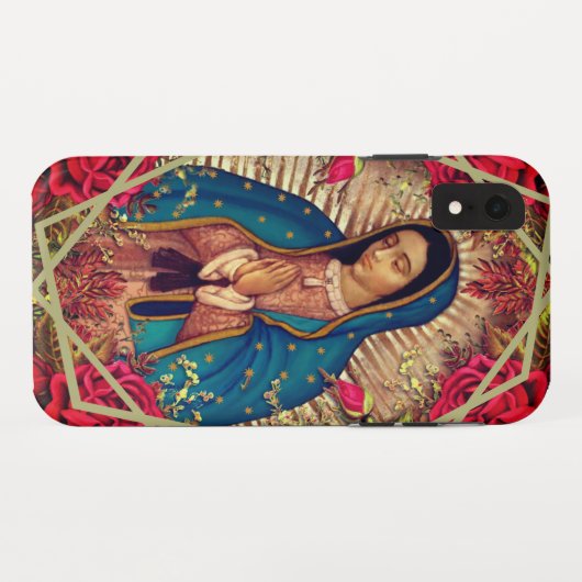 Coques Case-Mate iPhone Vierge catholique Marie Guadalupe (Dos (Horizontal))