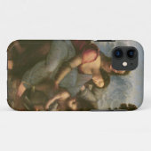Coques Case-Mate iPhone Vierge et enfant avec St Anne, c.1510 (Dos (Horizontal))