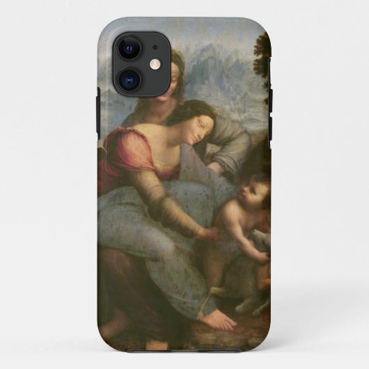 Coques Case-Mate iPhone Vierge et enfant avec St Anne, c.1510 (Dos)
