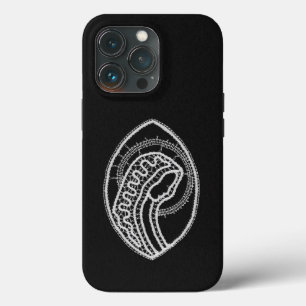 Case-Mate iPhone Case Vierge Marie Bienheureuse Catholique Broderie Blan