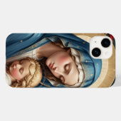 Coques Case-Mate iPhone Vierge Marie Catholique Traditionnelle (Verso (horizontal))