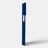 Coques Case-Mate iPhone Vierge Marie, dentelle blanche, bleu marine (Verso / Droite)