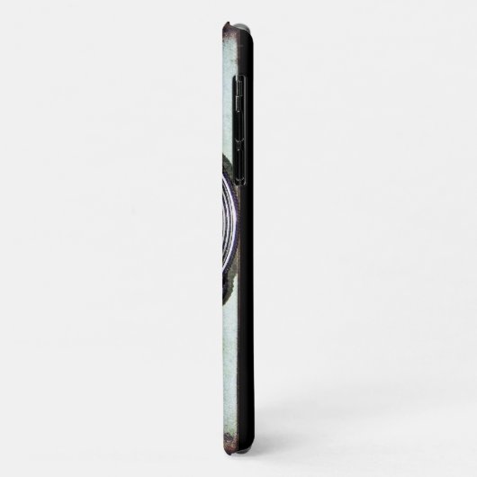 Coques Case-Mate iPhone Vieux appareil photo noir (Dos/Gauche)