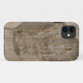 Coques Case-Mate iPhone Vieux bois et feuille (Dos (Horizontal))