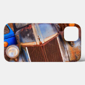 Coques Case-Mate iPhone Vieux camion rouillé sur une ferme (Verso (horizontal))