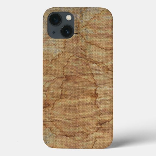 Coques Case-Mate iPhone vieux canevas sale (Verso)