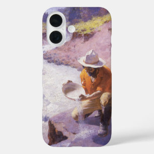 Coques iPhone 16 Vieux Cowboy, Chercheur d'Or, Wyoming par Leigh