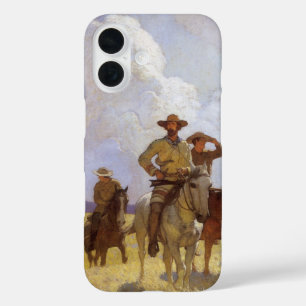 Coques iPhone 16 Vieux Cowboys, Le Costume Parkman par NC Wyeth