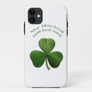 Coque Case-Mate Pour iPhone Vieux dictons irlandais sur des produits de design