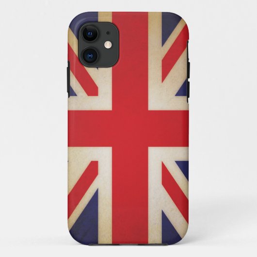 Coques Case-Mate iPhone Vieux drapeau BRITANNIQUE (Dos)